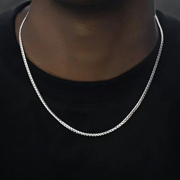 AIDASE  -  3MM Retro Miami Cuban Link Chain Necklace Simple Stainless Steel Men's Necklace Fashion Jewelry Accessories aidase-shop